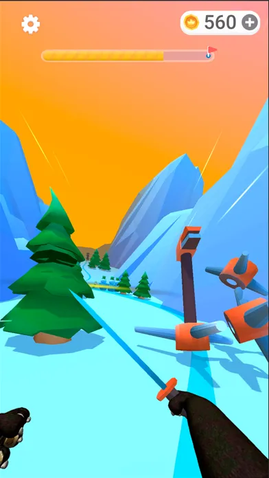 Ninja Skiing Ekran Görüntüleri