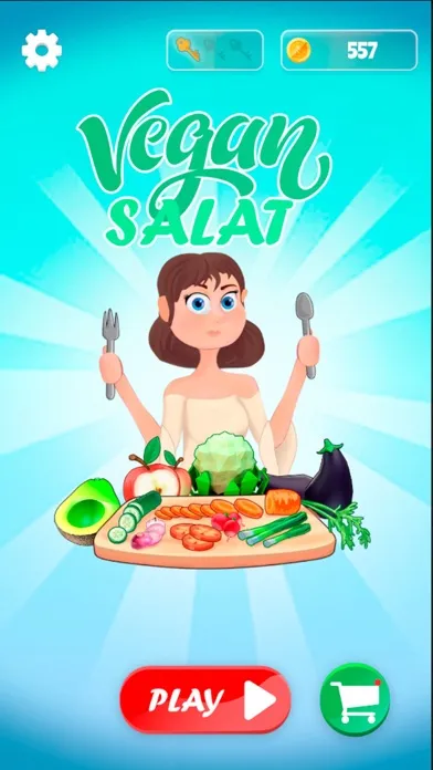 Capturas de tela do Vegan Salad