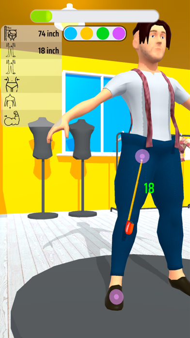 Captures d'écran de Tailor Clothes 3D