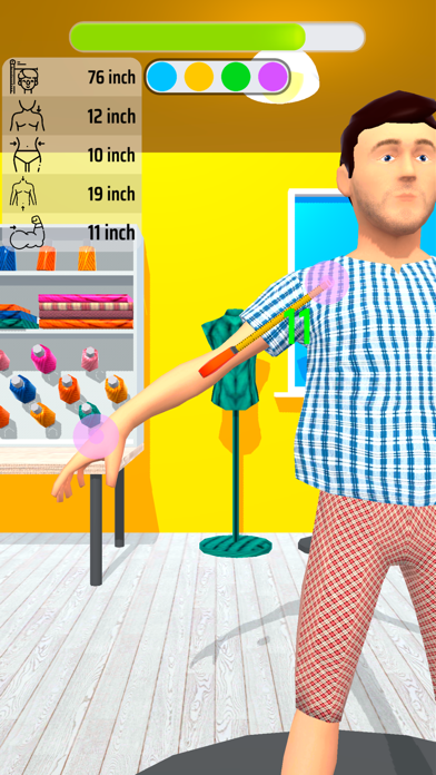 Captures d'écran de Tailor Clothes 3D