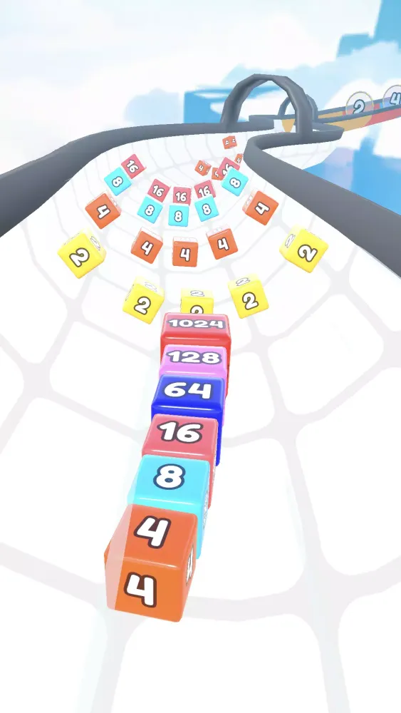 Скриншоты Jelly Tube Run 2048
