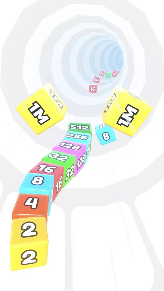 Скриншоты Jelly Tube Run 2048