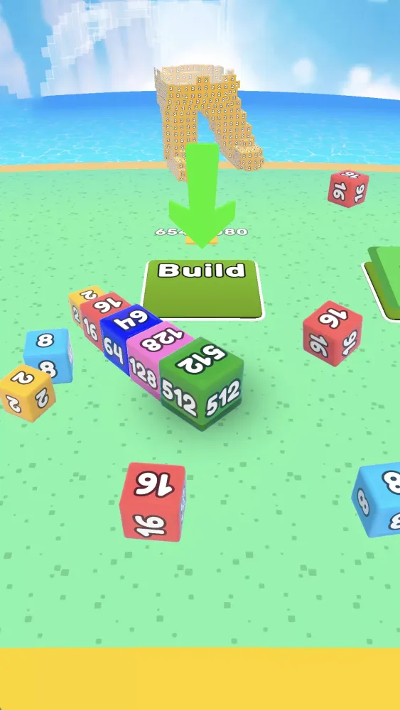 Скриншоты Jelly Tube Run 2048
