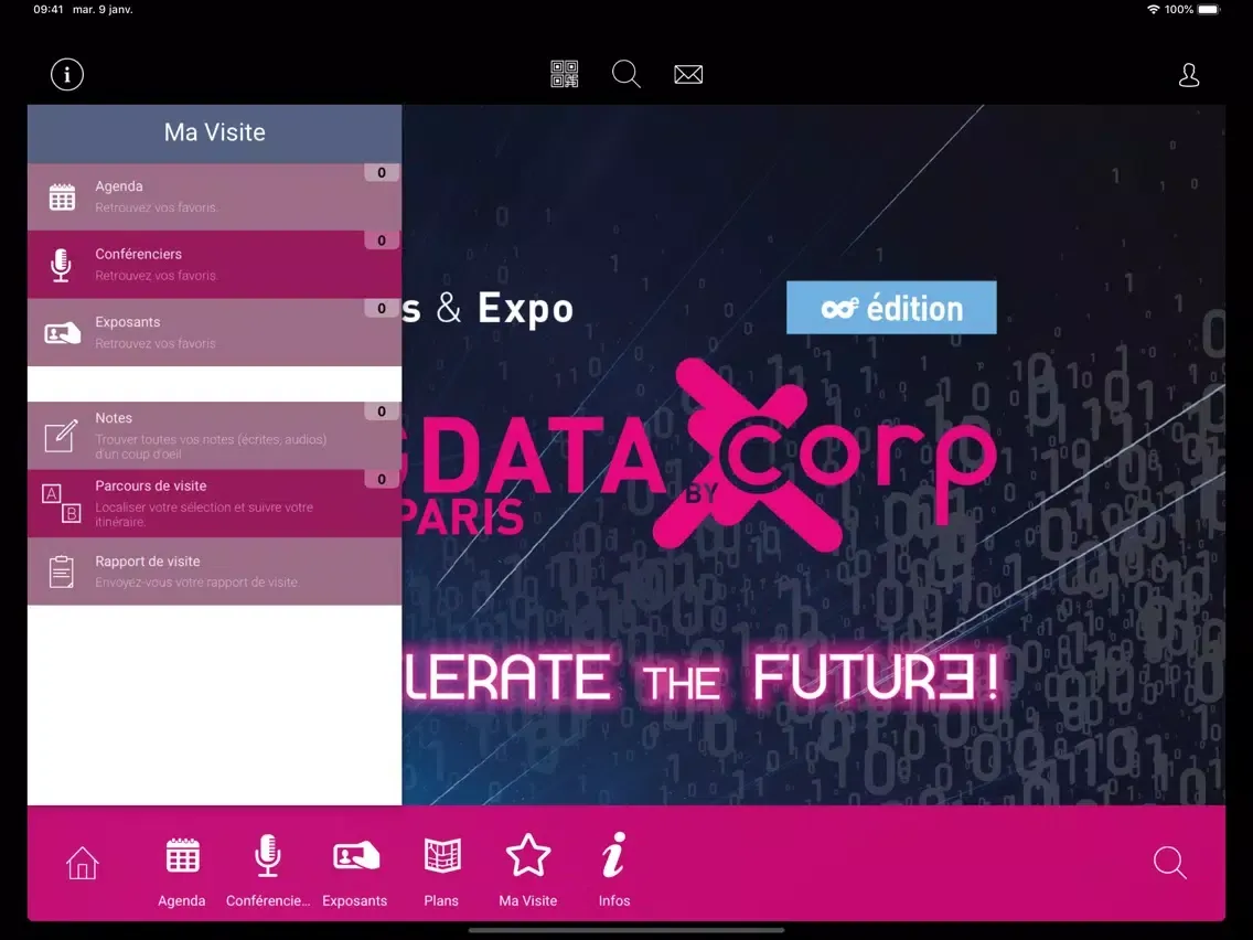 Big Data Paris 2020 iPad  स्क्रीनशॉट