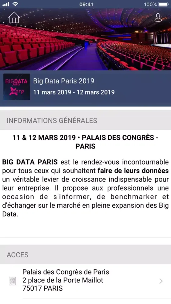 Big Data Paris 2020 स्क्रीनशॉट