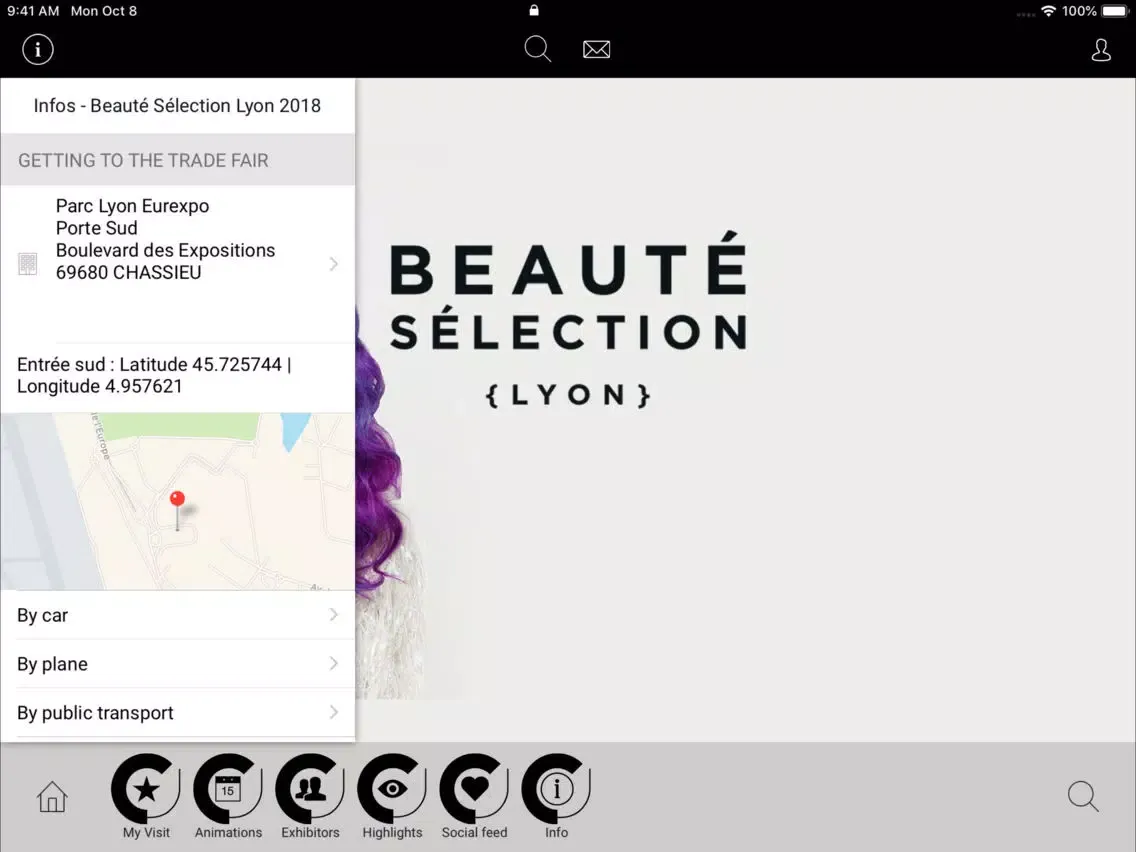 Salon Beauté Sélection Lyon iPad Screenshots