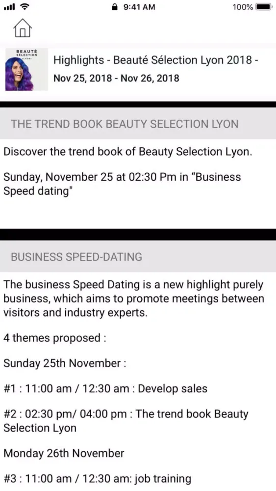 Salon Beauté Sélection Lyon Screenshots