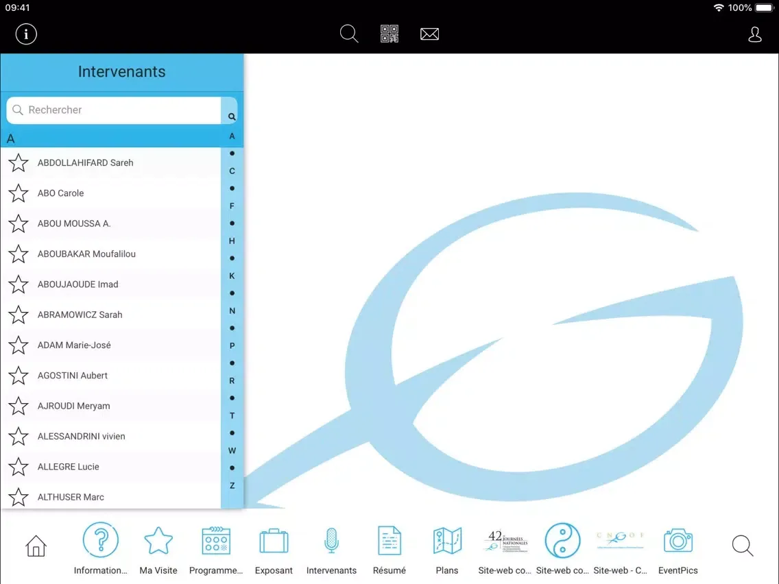 Congrès Paris Santé Femmes iPad  Ekran Görüntüleri