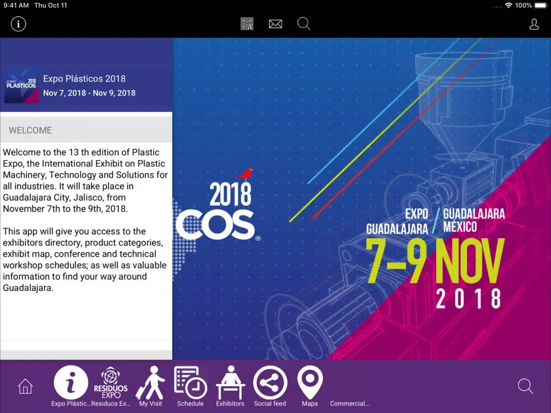 Screenshot di Expo Plásticos 2018 iPad 