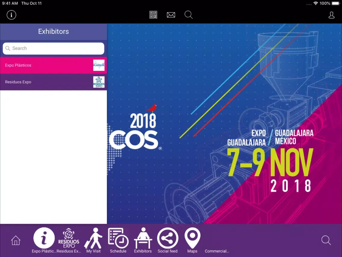 Screenshot di Expo Plásticos 2018 iPad 