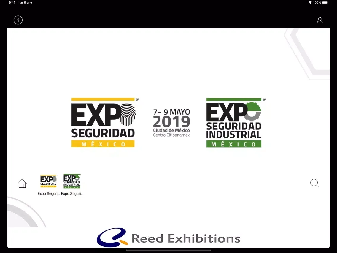 Zrzuty ekranu Expo Seguridad 2019 iPad 