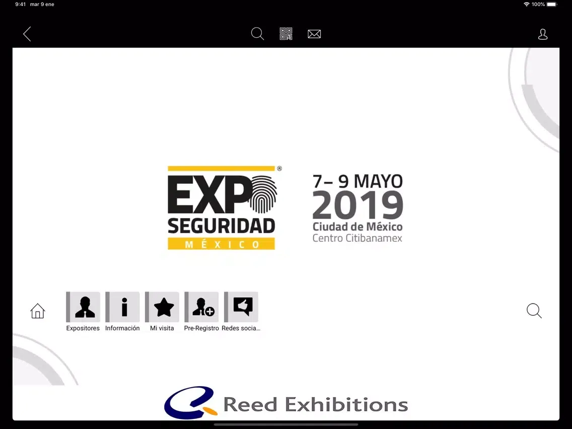 Zrzuty ekranu Expo Seguridad 2019 iPad 
