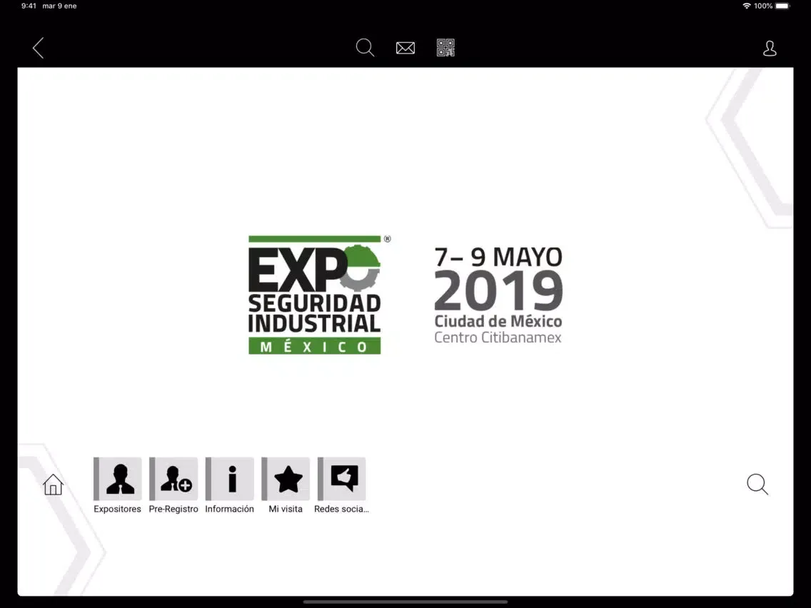 Zrzuty ekranu Expo Seguridad 2019 iPad 