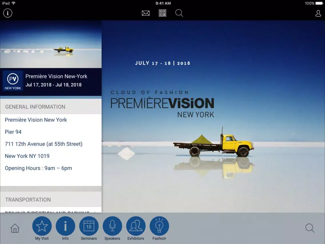 Première Vision New York iPad  স্ক্রিনশট