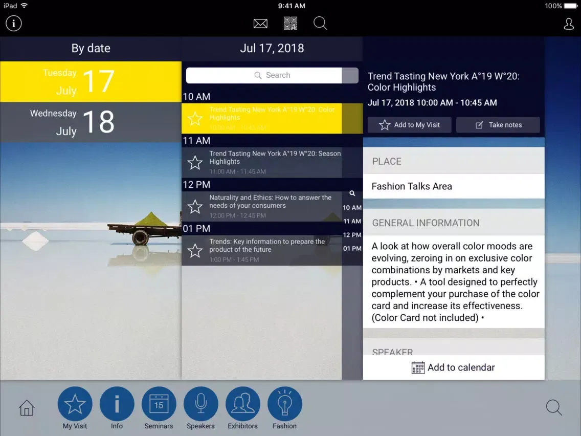 Première Vision New York iPad  স্ক্রিনশট