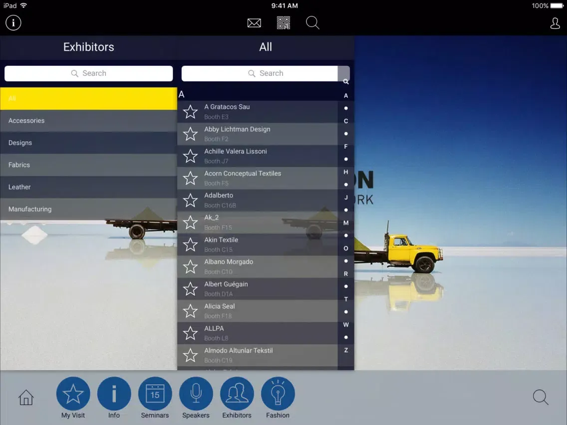 Première Vision New York iPad  স্ক্রিনশট
