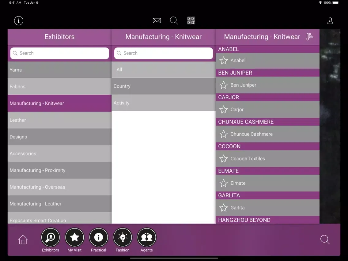 Première Vision Paris iPad  Ekran Görüntüleri