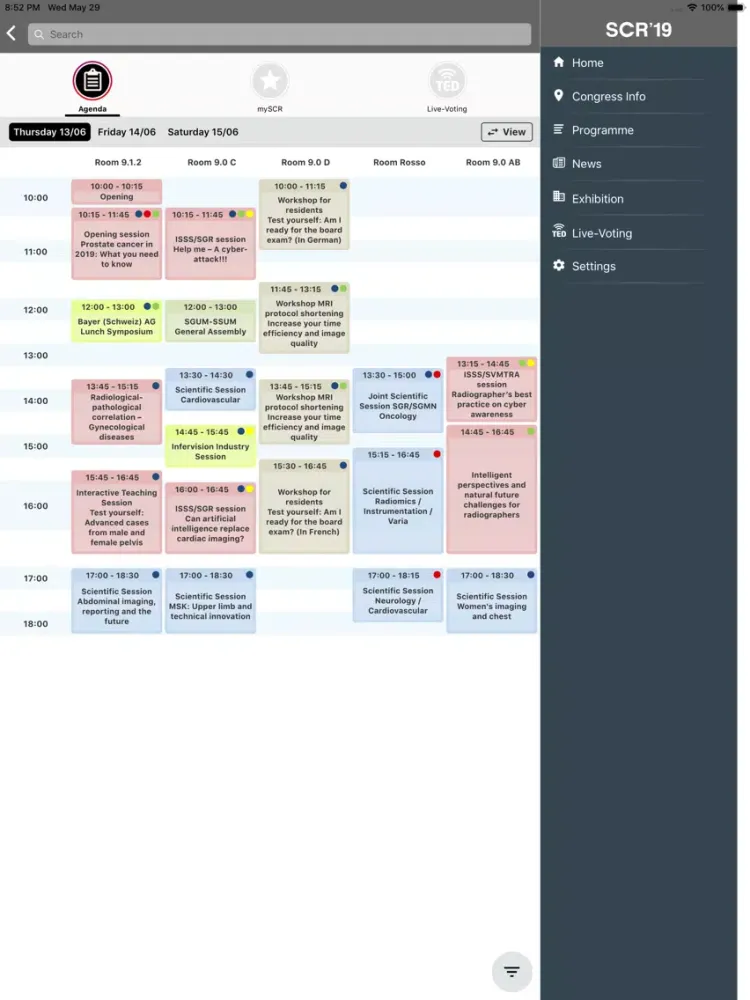 Swiss Congress of Radiology iPad 應用截圖