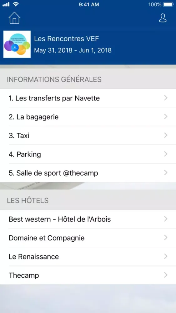 Les Rencontres VEF سکرین شاٹس