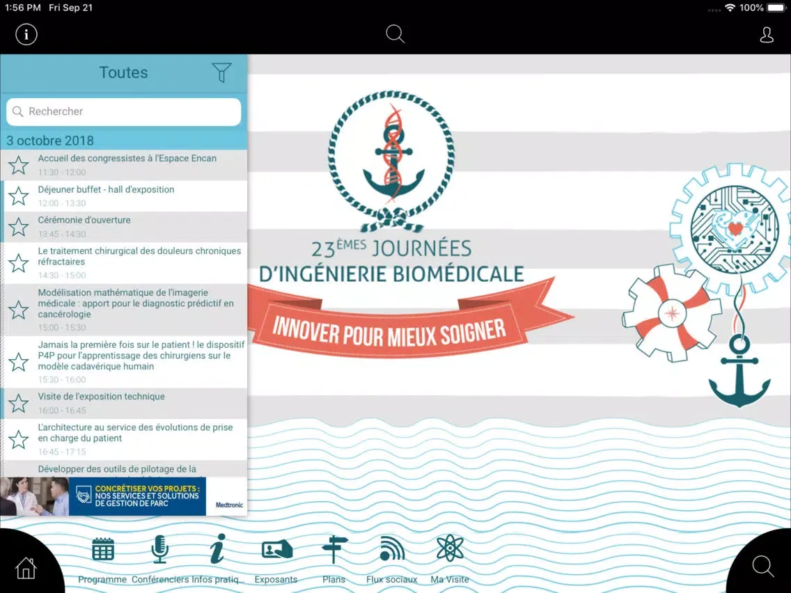Capturas de pantalla de AFIB iPad 