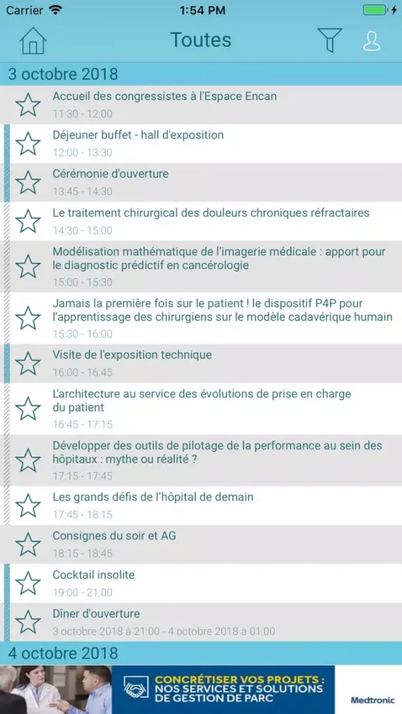 Capturas de pantalla de AFIB