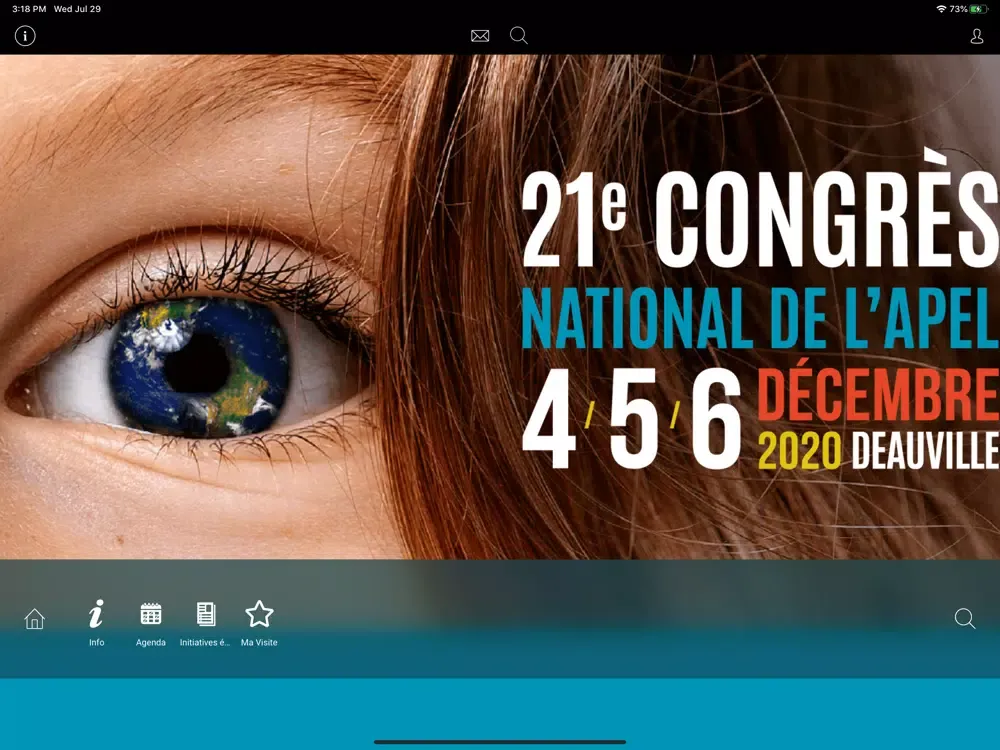 Congrès Apel 2020 iPad  سکرین شاٹس