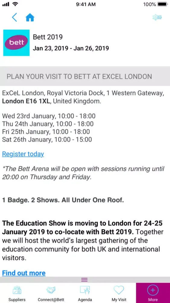Bett 2019 - Official Event App应用截图