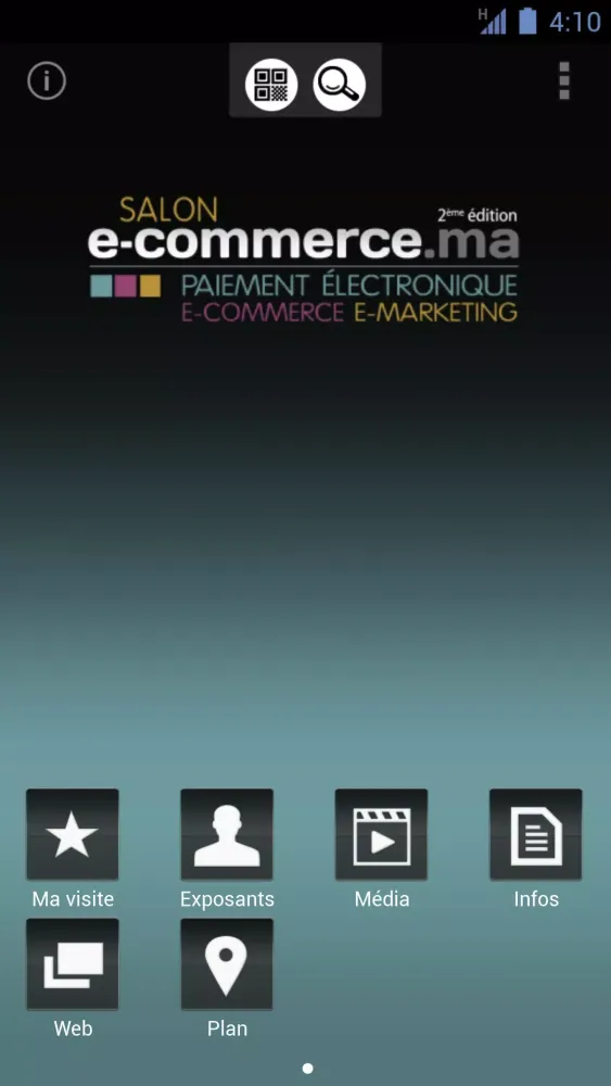 Tangkapan skrin Salon E-commerce.ma