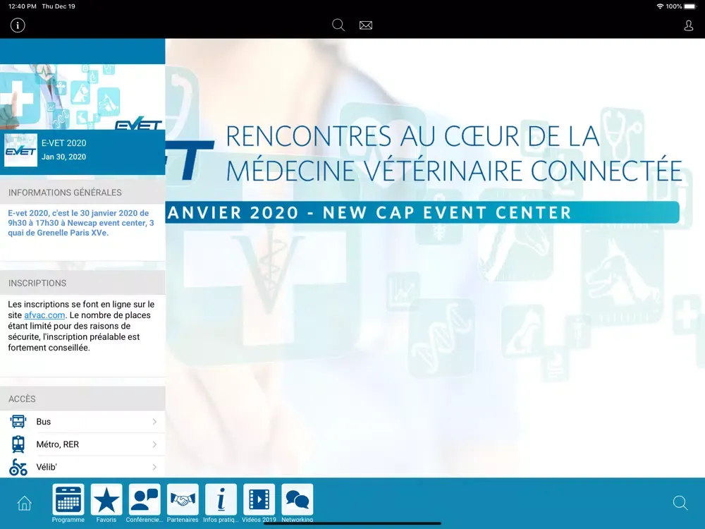 e-vet, Vétérinaires Connectés iPad  سکرین شاٹس