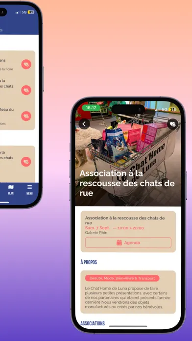 Capturas de tela do Foire Européenne de Strasbourg