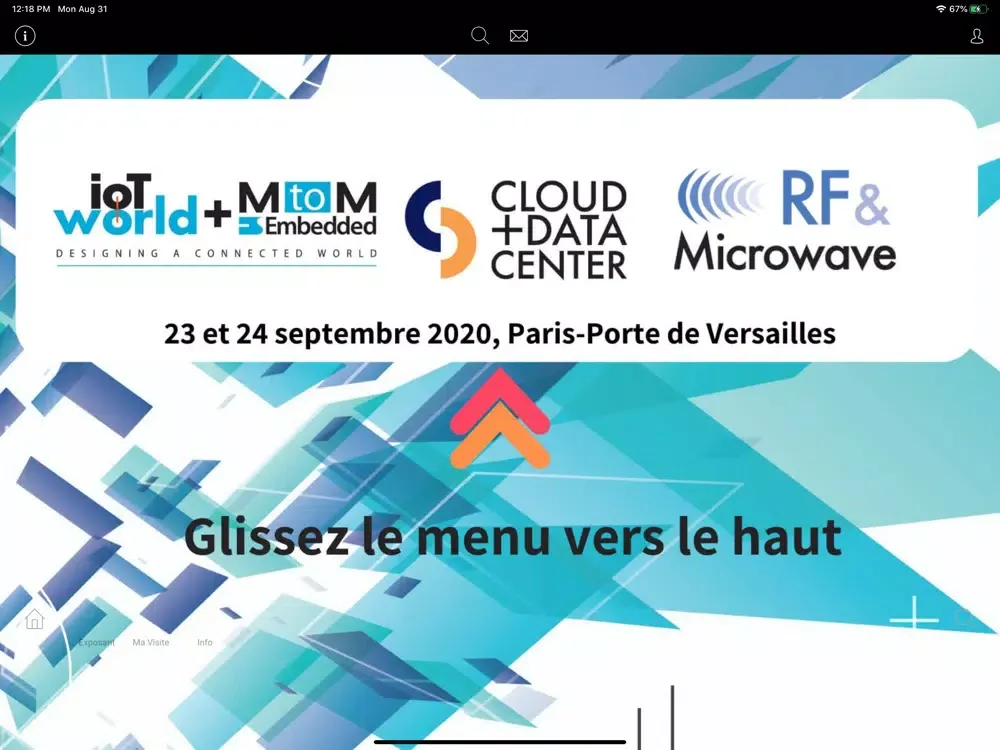 IoT MtoM Cloud Datacenter RF iPad  Screenshots