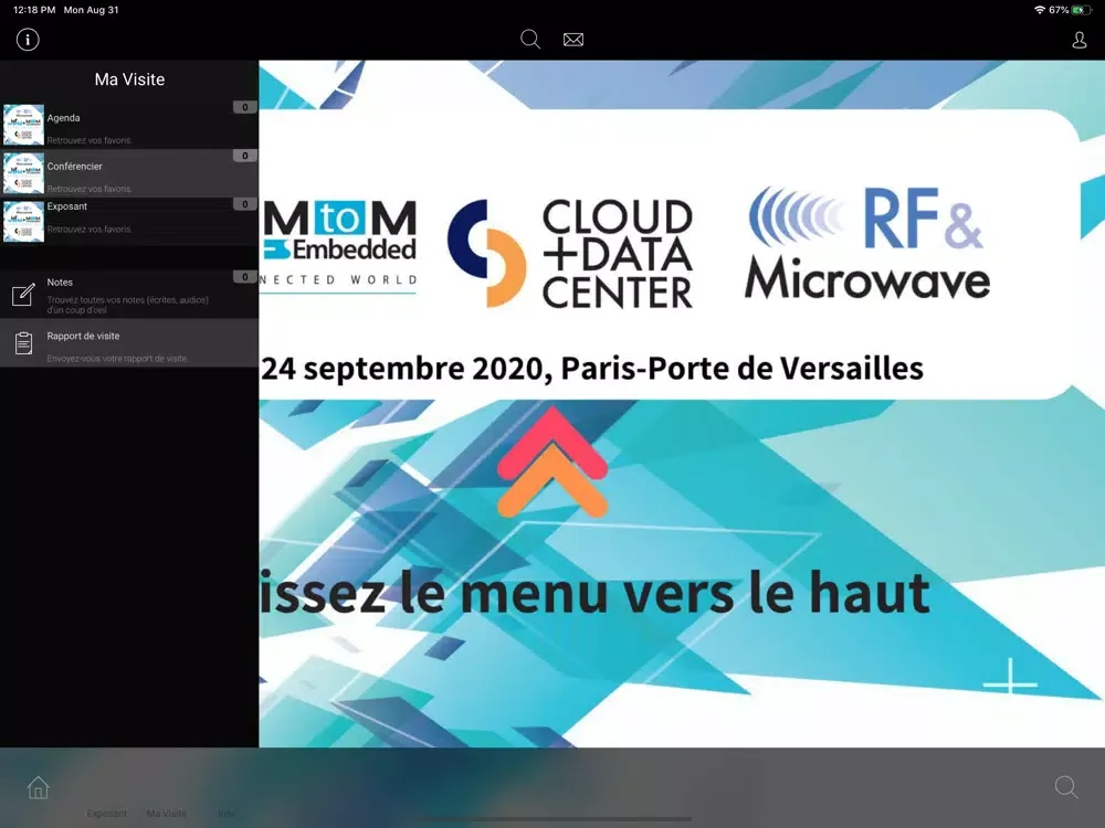 IoT MtoM Cloud Datacenter RF iPad  Screenshots