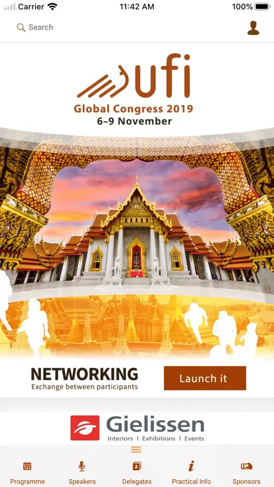 Screenshot di 86th UFI Global Congress 2019