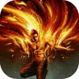 Burning hero live wallpaper Burning hero live wallpaper