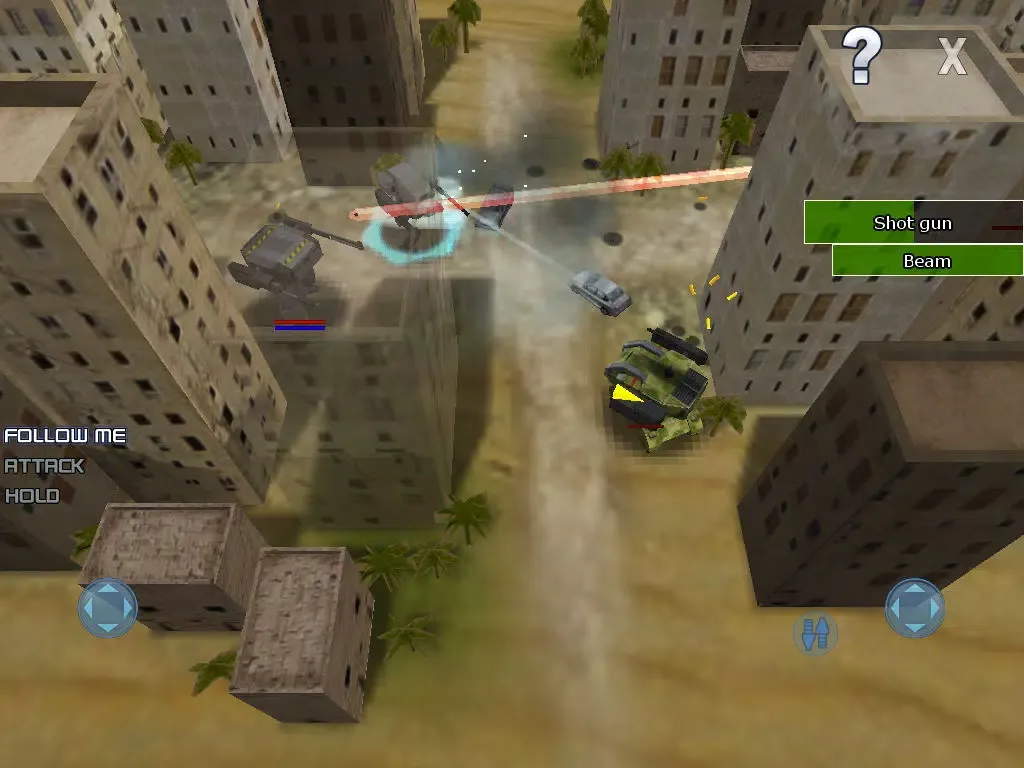 Tangkapan skrin MetalWars HD Lite iPad 