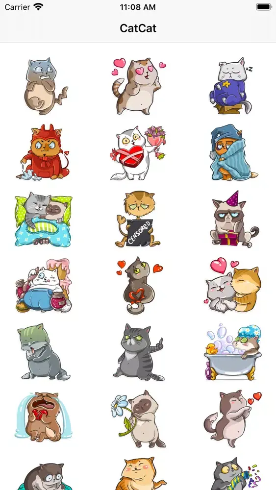 CatCat-Emoij Screenshots