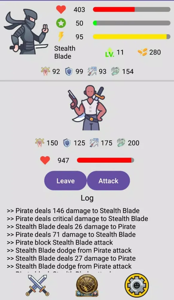 Screenshot di Booster XP Quest: Clicker RPG