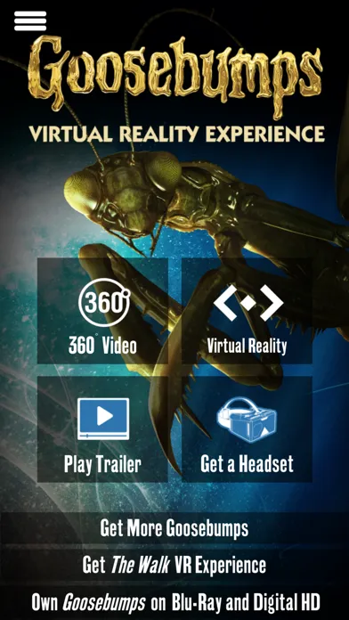 ภาพหน้าจอของ Goosebumps VR