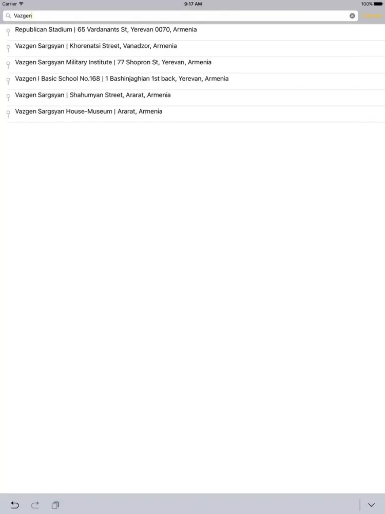 One Click! iPad  Screenshots
