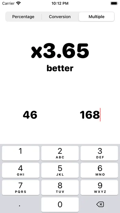 % Calc - Percentage Calculator 스크린샷