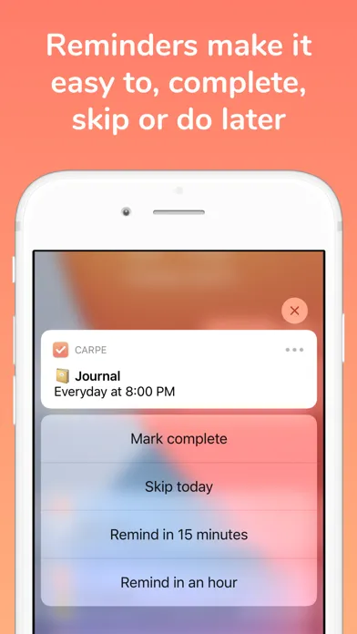 صور Carpe | Daily Habit To-do List