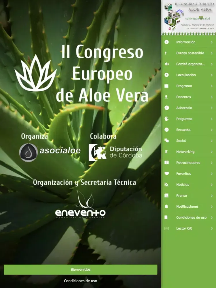 Congreso Europeo de Aloe Vera iPad  स्क्रीनशॉट