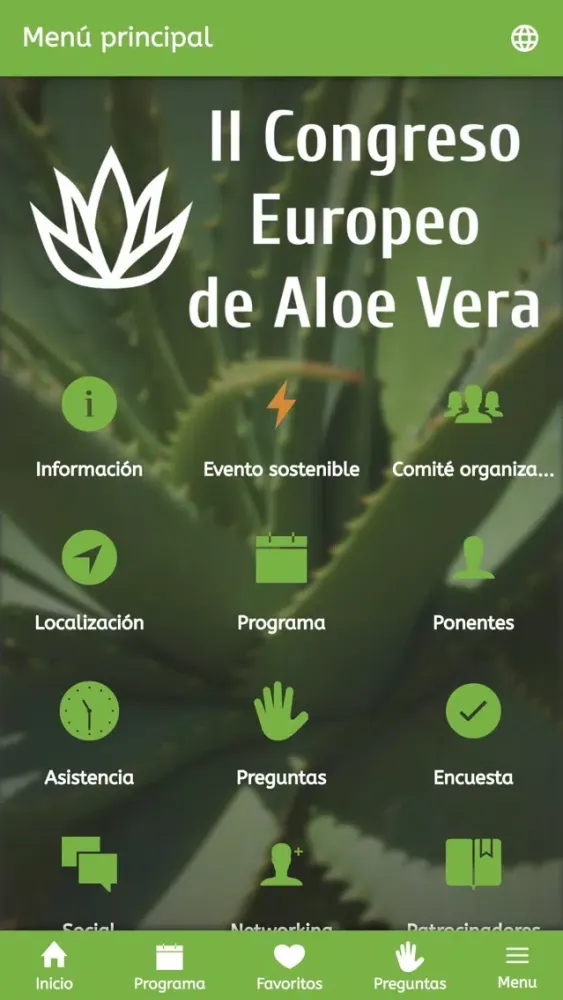 Congreso Europeo de Aloe Vera स्क्रीनशॉट