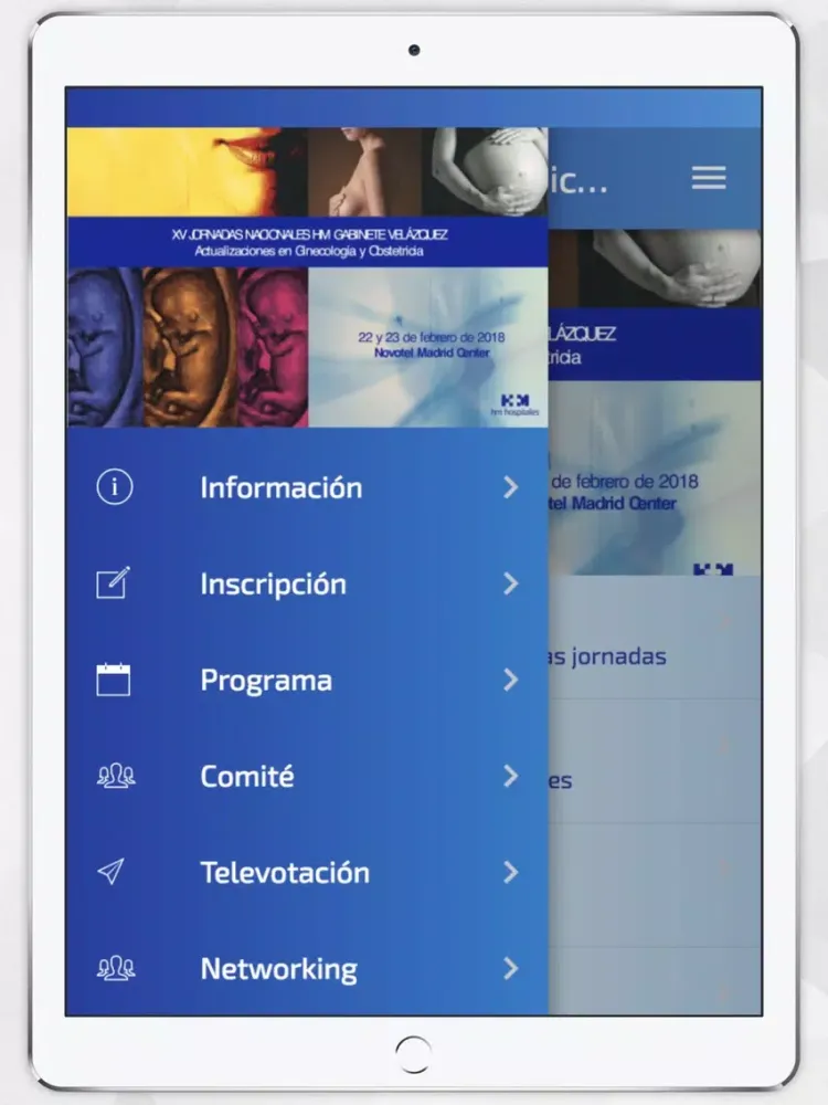 Zrzuty ekranu Jornadas HM Gabinete Velázquez iPad 