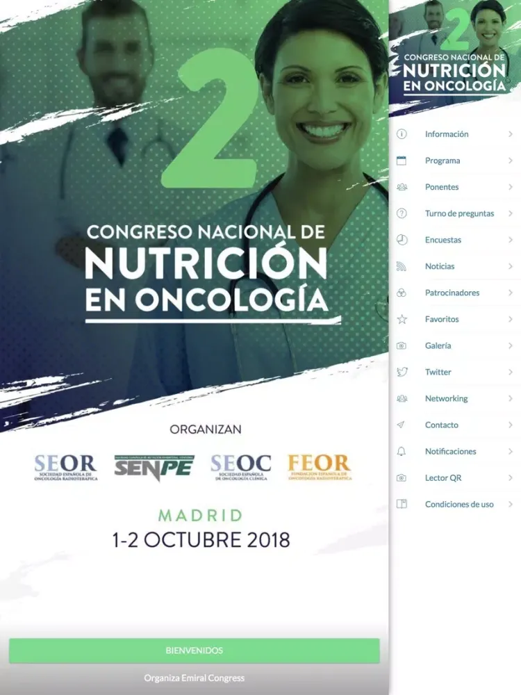 Скриншоты Nutrición en Oncología iPad 