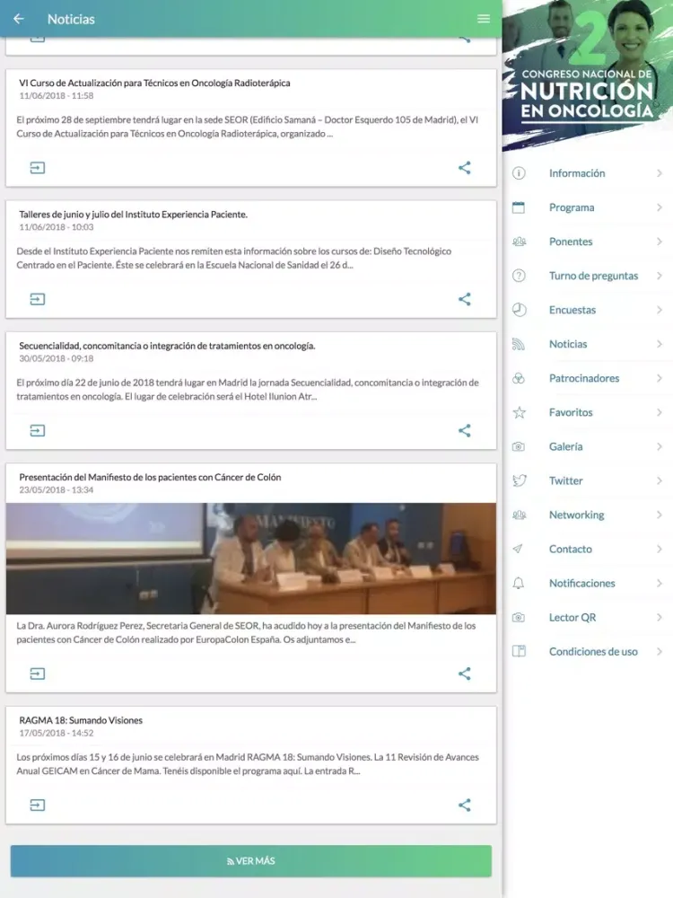 Скриншоты Nutrición en Oncología iPad 