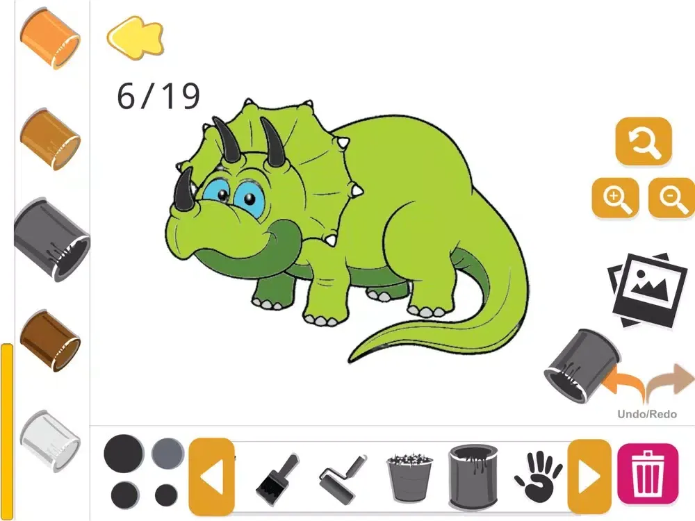 Coloring Book - Draw Dinosaur iPad  Ekran Görüntüleri