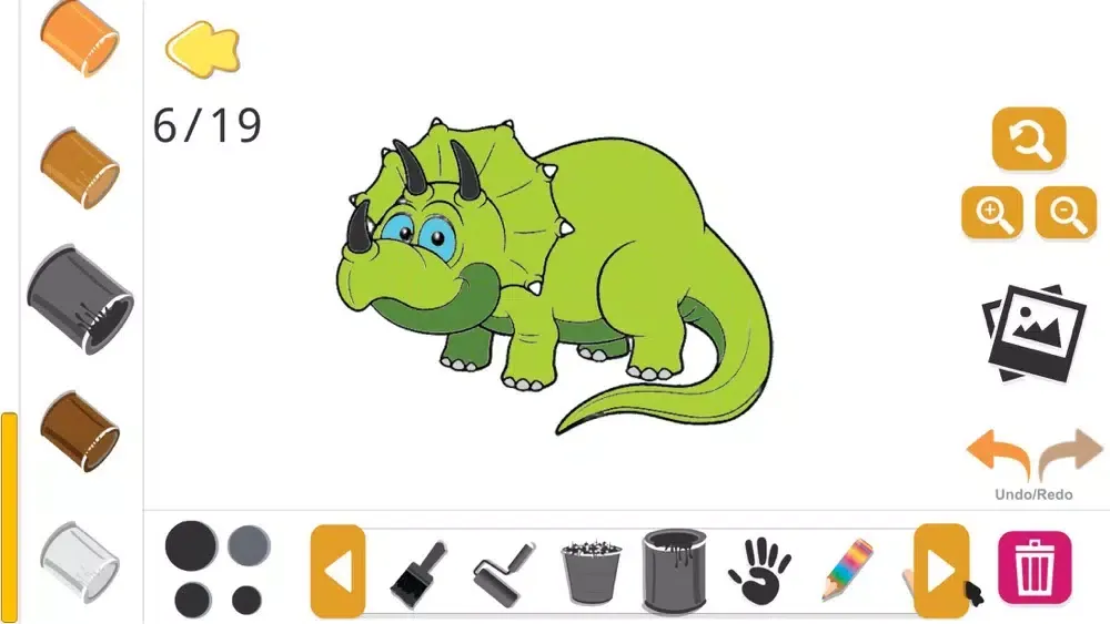 Coloring Book - Draw Dinosaur Ekran Görüntüleri