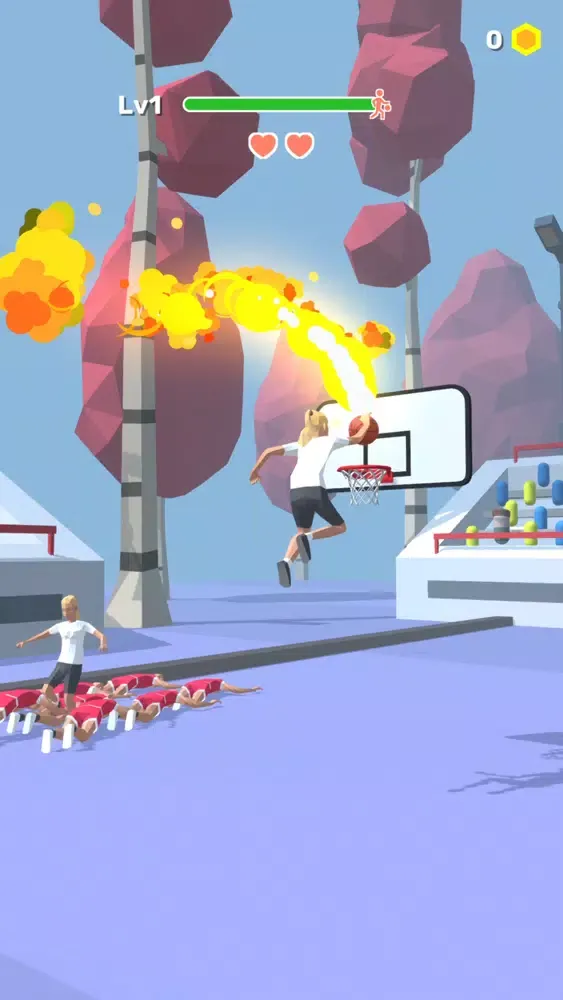 Tangkapan layar Fly Dunk