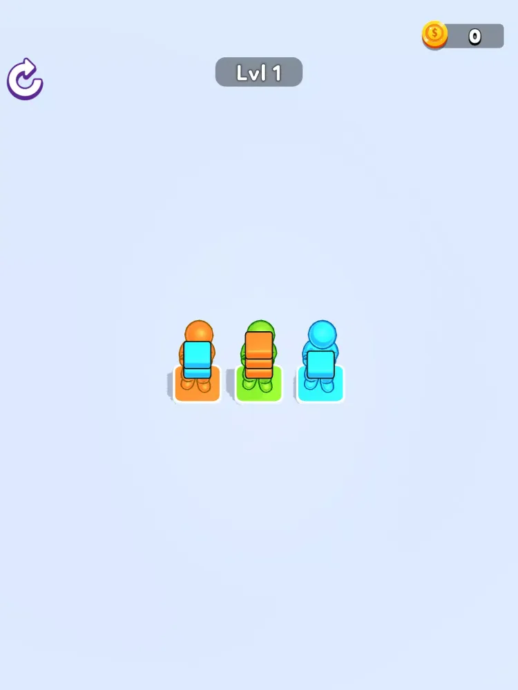 Capturas de tela do Swap n Sort
